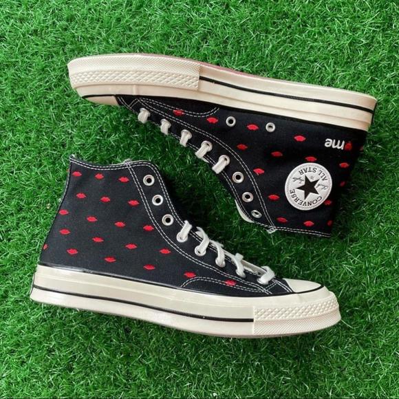 Converse All Star Chuck Taylor Chuck 70 Hi Embroidered Lips - Picture 5 of 6